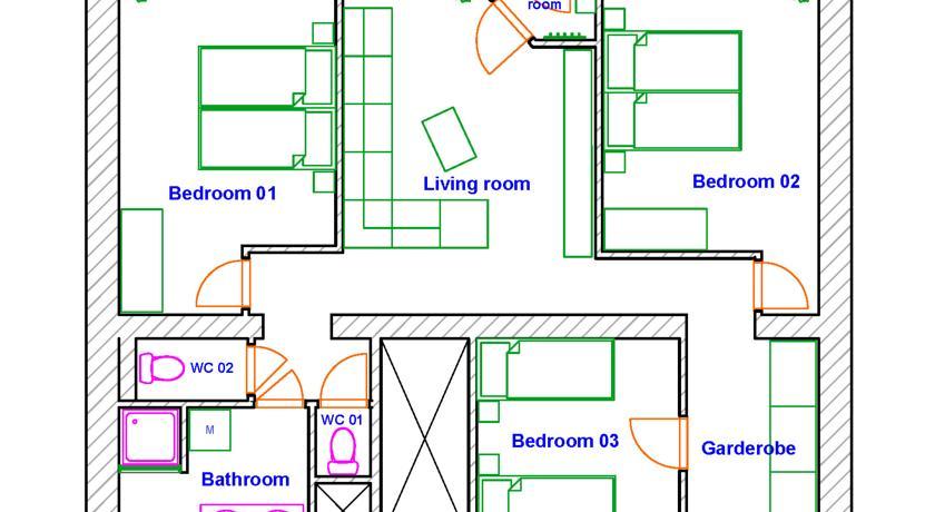 Апартаменты Nador Apartman Дьёр Номер фото